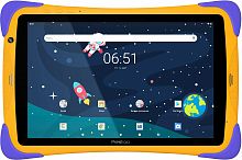 Планшет Prestigio Smartkids UP RK3326 (1.5) 4C RAM1Gb ROM16Gb 10.1" IPS 1280x800 Android 10.0 Go фиолетовый/оранжевый 2Mpix 0.3Mpix BT WiFi Touch microSD 128Gb 6000mAh