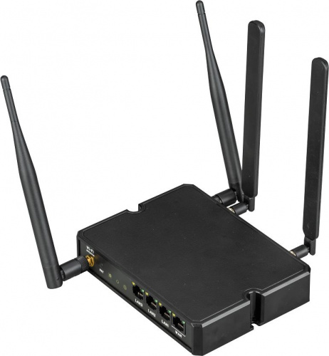 Роутер беспроводной Триколор TR-3G/4G-router-02 (046/91/00054231) N300 3G/4G cat.4 черный фото 2