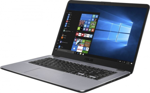 Ноутбук Asus X505BA-EJ163T A6 9220/4Gb/1Tb/AMD Radeon R4/15.6"/FHD (1920x1080)/Windows 10/dk.grey/WiFi/BT/Cam фото 3