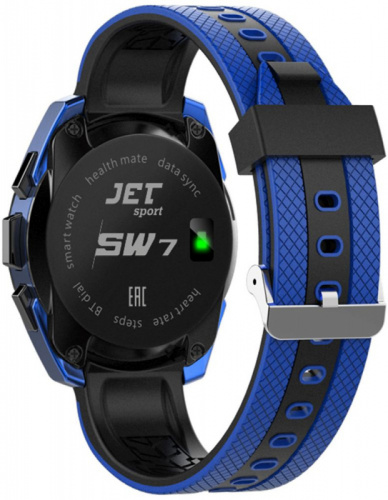 Смарт-часы Jet Sport SW-7 55мм 1.54" IPS синий (SW-7 BLUE) фото 3