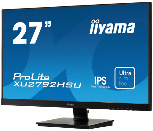 Монитор Iiyama 27" ProLite XU2792HSU-B1 черный IPS LED 4ms 16:9 HDMI M/M матовая 1000:1 250cd 178гр/178гр 1920x1080 VGA DP FHD USB 5.1кг фото 8