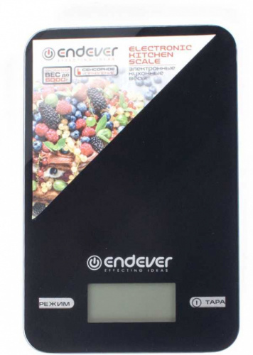 Весы кухонные электронные Endever Skyline KS-527 макс.вес:5кг черный