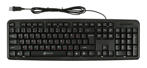 Клавиатура Оклик 90MV2 черный USB фото 10
