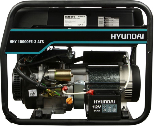Генератор Hyundai HHY 10000FE-3 ATS 8кВт фото 4