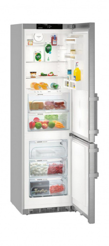 Холодильник Liebherr CBNef 4835 серебристый (двухкамерный) фото 3
