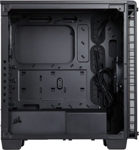 Корпус Corsair Crystal 460X черный без БП ATX 5x120mm 3x140mm 2xUSB3.0 audio bott PSU фото 7