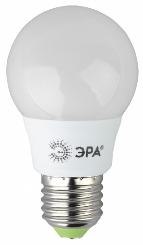 Лампа светодиодная Эра A55-6W-840-E27 6Вт цоколь:E27 4000K 220В колба:A55 (упак.:3шт)