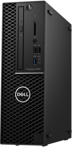 ПК Dell Precision 3430 SFF Xeon E 2146G (3.5)/16Gb/1Tb 7.2k/SSD256Gb/UHDG P630/DVDRW/Windows 10 Professional/GbitEth/260W/клавиатура/мышь/черный фото 2