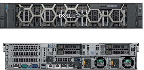 Сервер Dell PowerEdge R740xd 2x5220 2x16Gb 2RRD x24 24x480Gb 2.5" SSD SAS H730p+ iD9En 5720 4P 2x1100W 3Y PNBD (210-AKZR-138) фото 2