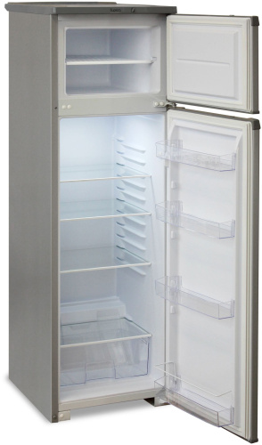 Холодильник Бирюса Б-M124 2-хкамерн. серый металлик фото 4