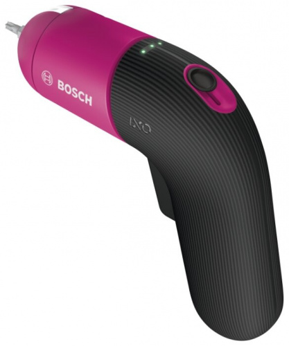 Отвертка аккум. Bosch IXO VI Colour аккум. патрон:Шестигранник 6.35 мм (1/4) (кейс в комплекте) (06039C7022) фото 2