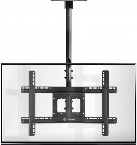 Кронштейн для телевизора Onkron N1L черный 32"-80" макс.68.2кг потолочный поворот и наклон фото 8