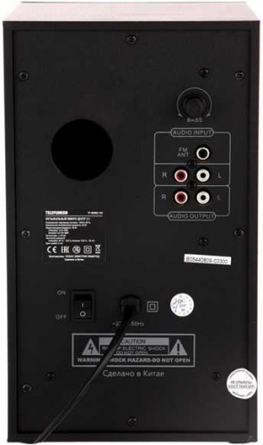 Микросистема Telefunken TF-MSM2.102 черный 40Вт/FM/USB/BT/SD фото 6