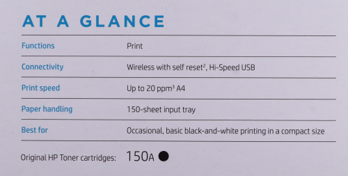 Принтер лазерный HP LaserJet M111w (7MD68A) A4 WiFi белый фото 16