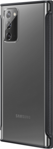 Чехол (клип-кейс) Samsung для Samsung Galaxy Note 20 Clear Protective Cover черный (EF-GN980CBEGRU) фото 5