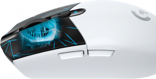 Мышь Logitech G305 белый/черный оптическая (12000dpi) беспроводная USB (5but) фото 13