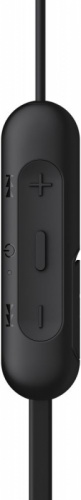 Гарнитура вкладыши Sony WI-C200 черный беспроводные bluetooth шейный обод (WIC200B.E) фото 4