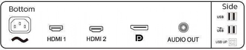 Монитор Philips 34" 345B1C/00 черный VA LED 21:9 (Ultrawide) HDMI M/M матовая HAS Pivot 3000:1 300cd 178гр/178гр 3440x1440 DisplayPort USB 11.32кг фото 6
