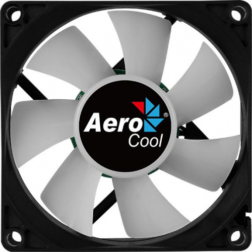 Вентилятор Aerocool Frost 8 80x80mm 3-pin 4-pin(Molex)28dB 90gr LED Ret фото 5