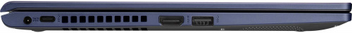 Ноутбук Asus X415JF-EK155T Pentium 6805 4Gb SSD256Gb NVIDIA GeForce Mx130 2Gb 14" TN FHD (1920x1080) Windows 10 Home blue WiFi BT Cam фото 2