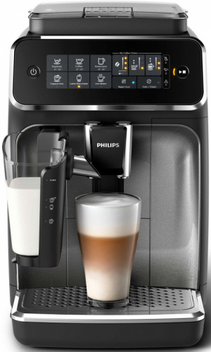 Кофемашина Philips EP3246/70 1500Вт черный/серебристый фото 3