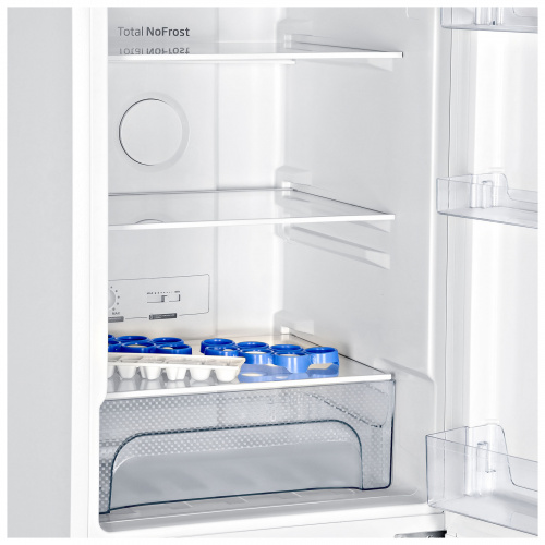Холодильник Hyundai CC2056FWT белый (двухкамерный) фото 13