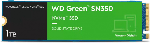 Накопитель SSD WD Original PCI-E x4 1Tb WDS100T3G0C Green SN350 M.2 2280