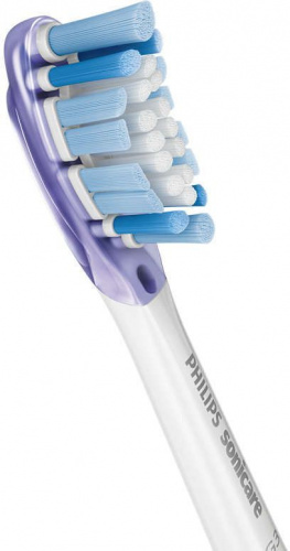 Насадка для зубных щеток Philips Sonicare HX9073/07 (упак.:3шт) 2 Series/3 Series/DiamondClean/EasyClean/FlexCare/HealthyWhite фото 4