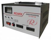 Стабилизатор напряжения Ресанта АСН-1000/1-ЭМ электромеханический однофазный серый