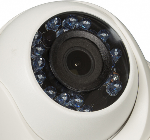 Камера видеонаблюдения Hikvision DS-2CE56D0T-MPK 2.8-2.8мм HD-TVI цветная корп.:белый фото 3