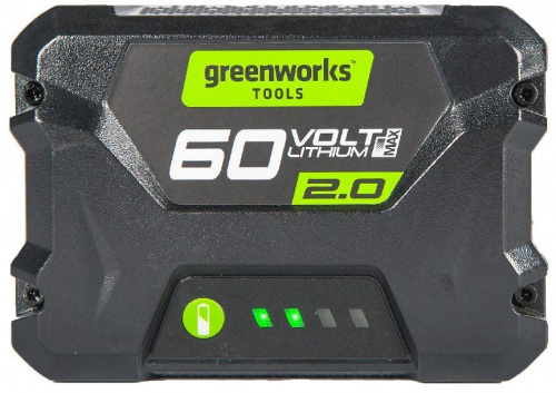 Батарея аккумуляторная Greenworks G60B2 60В 2Ач Li-Ion (2918307) фото 2