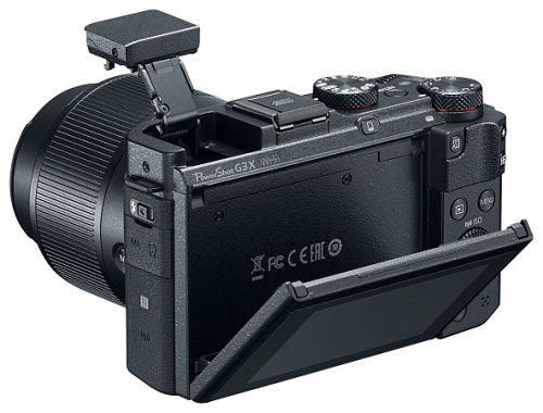 Фотоаппарат Canon PowerShot G3 X черный 20.2Mpix Zoom25x 3.2" 1080p SDXC/SD/SDHC CMOS IS opt 5minF rotLCD TouLCD 5.9fr/s RAW 60fr/s HDMI/WiFi/NB-10L фото 5