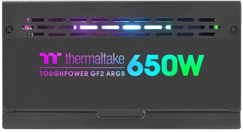 Блок питания Thermaltake ATX 650W Toughpower GF2 ARGB 80+ gold 24pin APFC 140mm fan color LED 9xSATA Cab Manag RTL фото 5