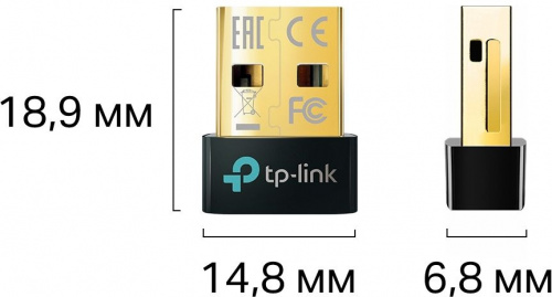 Сетевой адаптер Bluetooth TP-Link UB500 USB 2.0 (ант.внутр.) фото 6