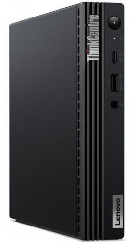 ПК Lenovo ThinkCentre Tiny M75q-2 slim Ryzen 5 PRO 4650GE (3.3) 8Gb SSD256Gb RGr Windows 10 Pro 64 GbitEth WiFi BT 65W клавиатура мышь черный