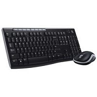 Клавиатура + мышь Logitech MK270 Ru layout клав:черный мышь:черный USB беспроводная Multimedia (920-004518/920-003381)