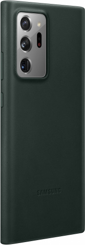 Чехол (клип-кейс) Samsung для Samsung Galaxy Note 20 Ultra Leather Cover зеленый (EF-VN985LGEGRU) фото 2