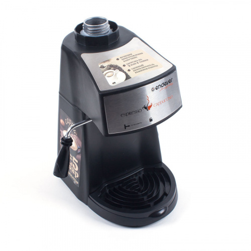 Кофеварка эспрессо Endever Costa-1050 900Вт черный фото 3