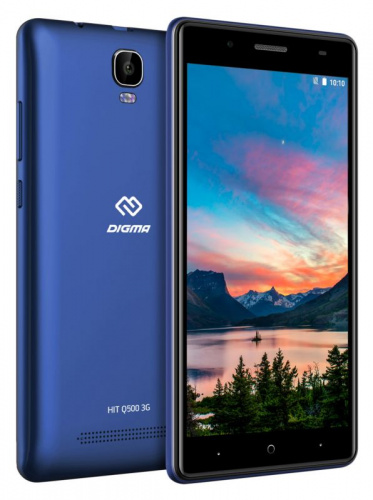 Смартфон Digma Q500 3G HIT 8Gb 1Gb синий моноблок 3G 2Sim 5" 480x854 Android 7.0 5Mpix WiFi GPS GSM900/1800 GSM1900 TouchSc MP3 FM microSD max32Gb фото 9