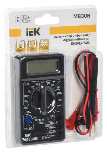 Мультиметр IEK Universal M830B фото 2