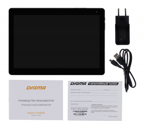 Планшет Digma Optima 10 A500S SC7731E (1.3) 4C RAM1Gb ROM16Gb 10.1" IPS 1280x800 3G Android 10.0 Go черный 2Mpix 0.3Mpix BT GPS WiFi Touch microSD 128Gb minUSB 5000mAh фото 13