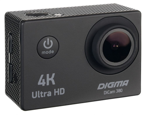 Экшн-камера Digma DiCam 380 черный фото 12