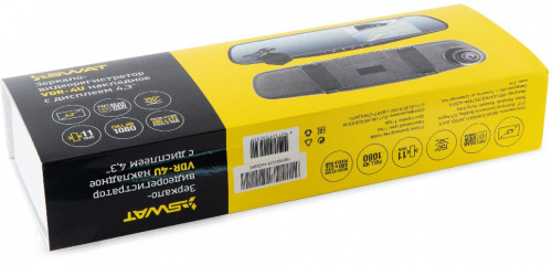 Видеорегистратор Swat VDR-4U черный 1080x1920 1080p 150гр. GP2247 фото 4