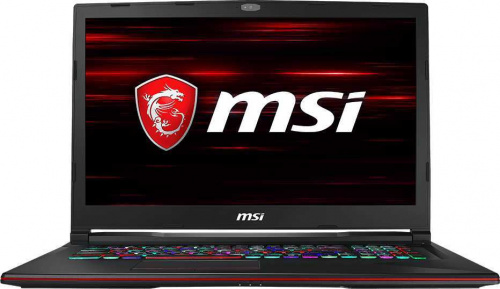 Ноутбук MSI GL73 9SC-032XRU Core i5 9300H/8Gb/SSD256Gb/nVidia GeForce GTX 1650 4Gb/17.3"/TN/FHD (1920x1080)/Free DOS/black/WiFi/BT/Cam