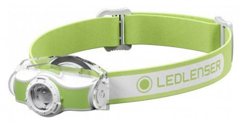 Фонарь налобный Led Lenser MH5 зеленый/белый лам.:светодиод. 400lx (501952) фото 2