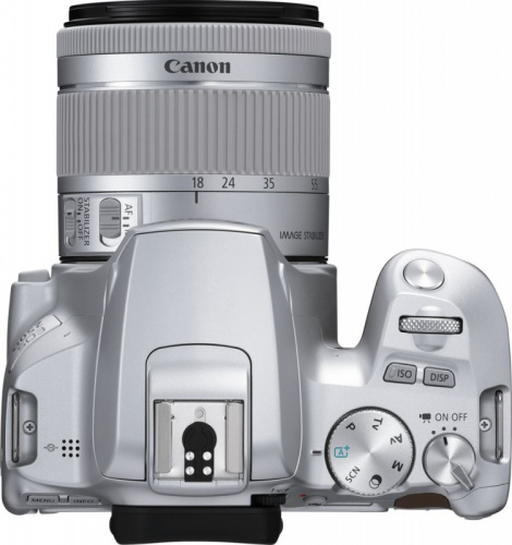 Зеркальный Фотоаппарат Canon EOS 250D серебристый 24.1Mpix EF-S 18-55mm f/1:4-5.6 IS STM 3" 4K Full HD SDXC Li-ion фото 2