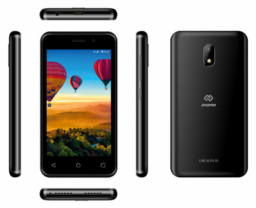 Смартфон Digma Alfa 3G Linx 4Gb 512Mb черный моноблок 3G 2Sim 4" 480x800 Android 8.1 2Mpix WiFi GPS GSM900/1800 GSM1900 TouchSc MP3 FM microSD max32Gb фото 8