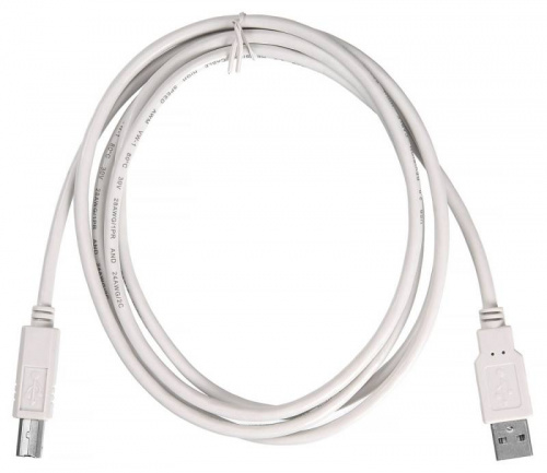 Кабель Buro USB A(m) USB B(m) 1.8м (USB2.0-AM/BM) серый фото 3