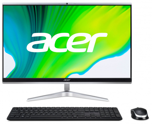 Моноблок Acer Aspire C24-1651 23.8" Full HD Touch i7 1165G7 (2.8) 16Gb 1Tb 5.4k SSD512Gb MX450 2Gb CR Eshell GbitEth WiFi BT 135W клавиатура мышь Cam серебристый 1920x1080 фото 8