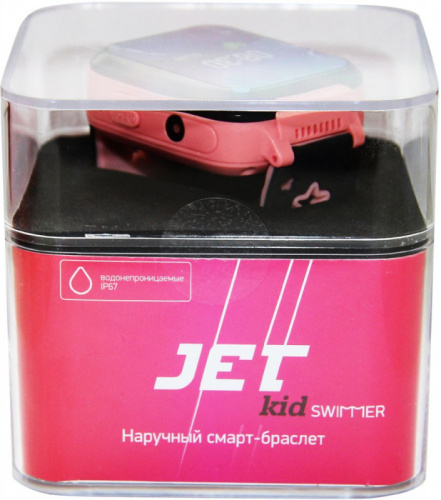 Смарт-часы Jet Kid Swimmer 45мм 1.44" TFT розовый (SWIMMER PINK) фото 2